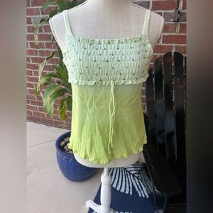 Green Ombré Tank Top